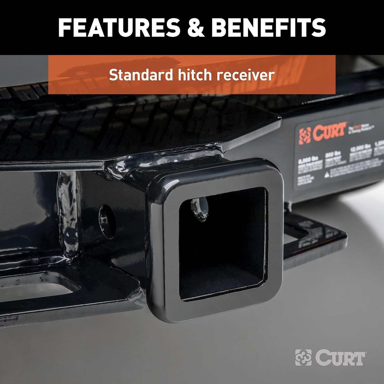 Curt 13215 Class III Trailer Hitch 2