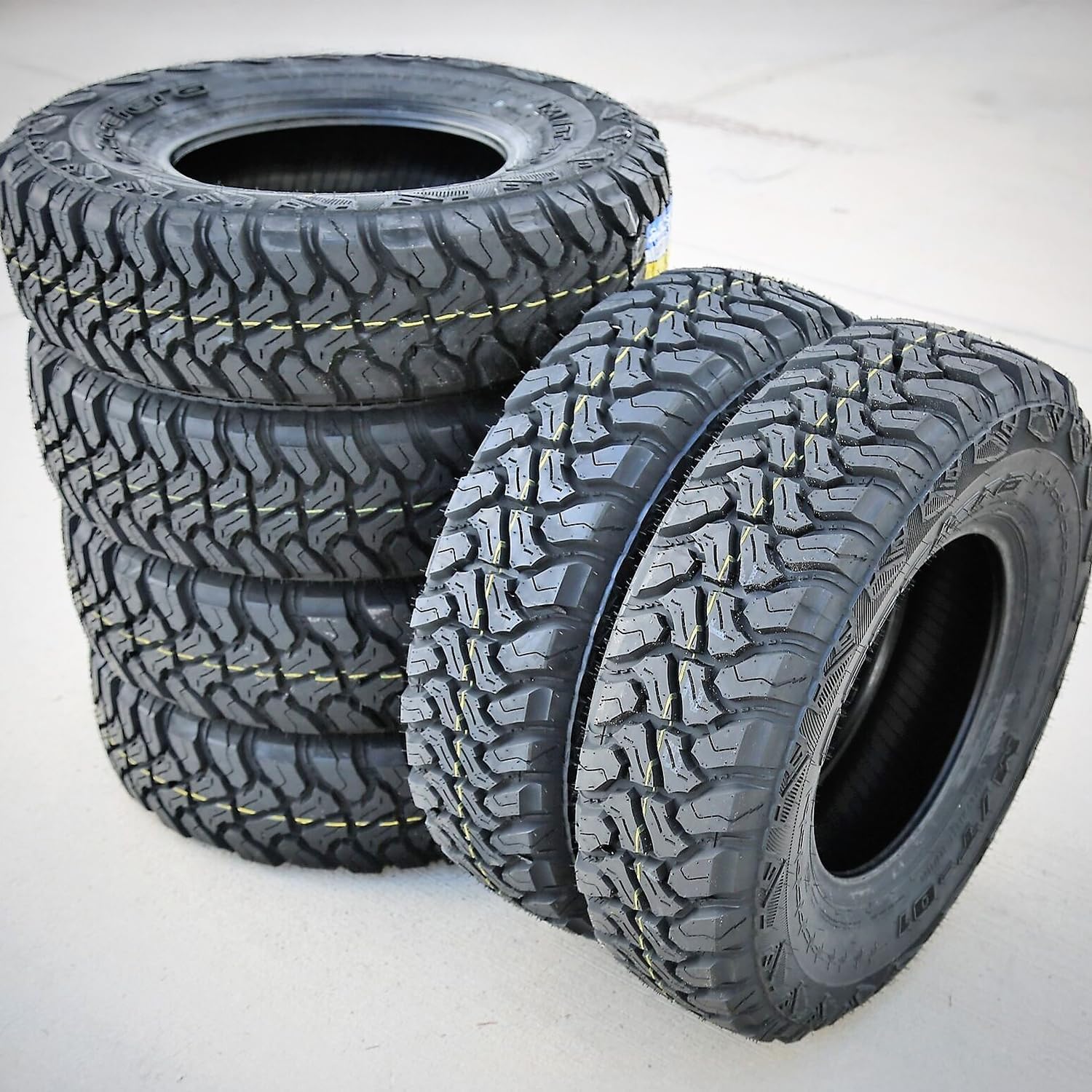 Accelera M/T-01 LT31X10.50R15 109Q Mud Terrain C (6 Ply) All Season Tire | Light Truck Mud Terrain All Season Traction 109Q Rated C (6 Ply) Radial Construction Black Sidewall Tire