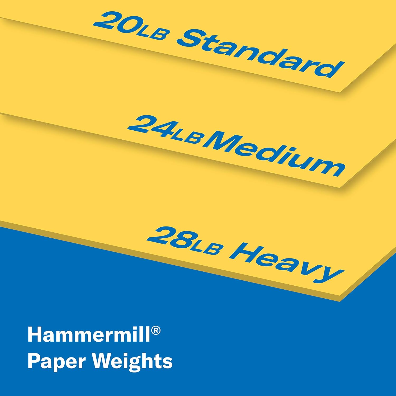 Hammermill Colored Paper, 20 lb Ivory Printer Paper, 8.5 x 11 - Made in the USA, Pastel Paper, 103176R - 1 Ream (500 Sheets)