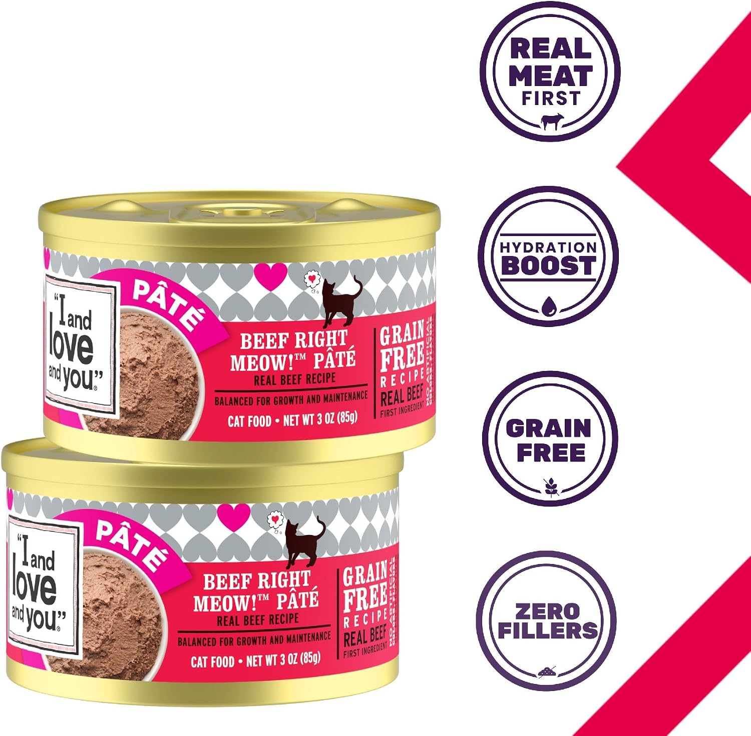 I AND LOVE AND YOU, Cat Food Variety, 3 Ounce, 12 Pack