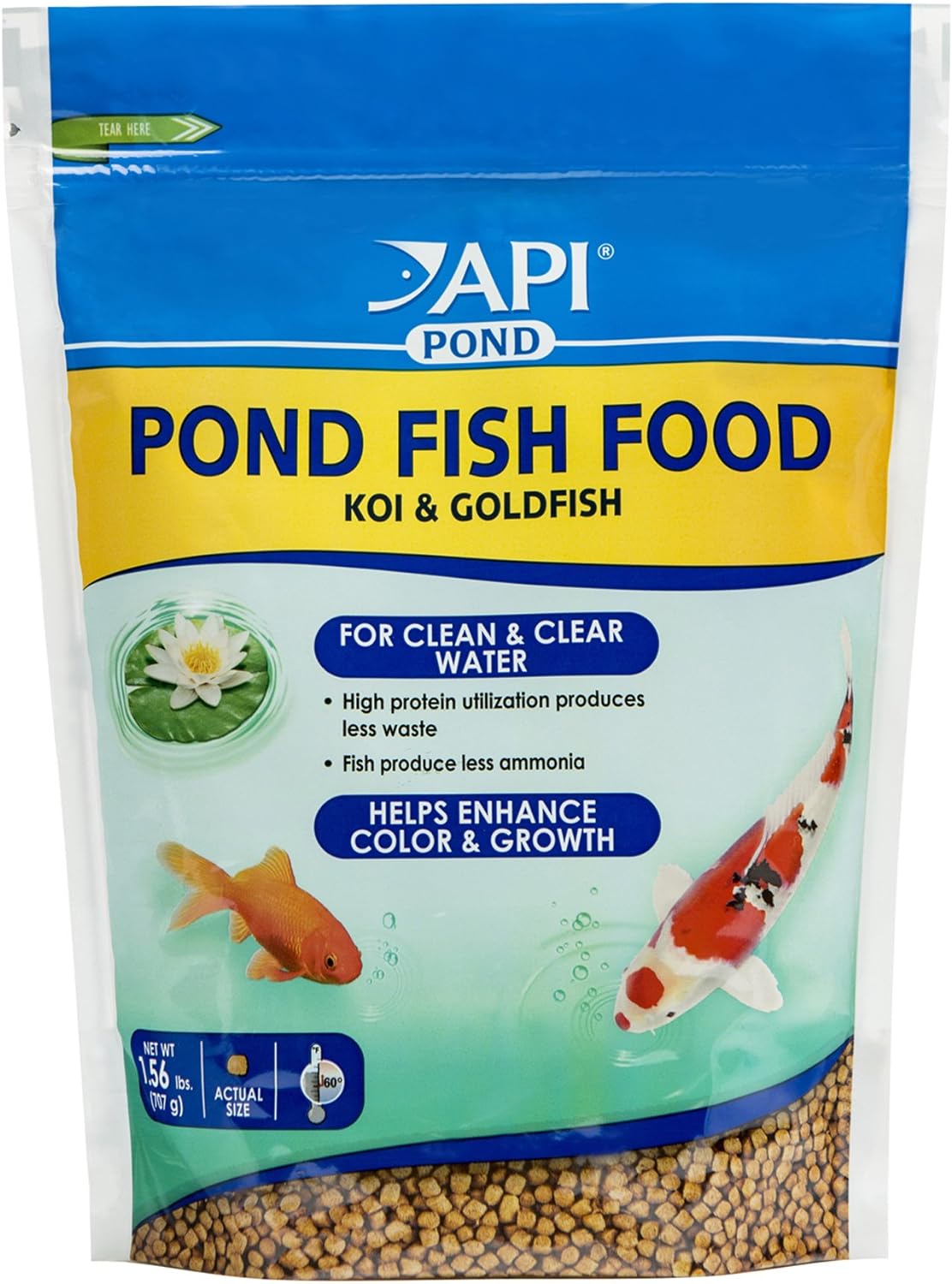 API POND FISH FOOD Pond Fish Food 11.5-Ounce Bag