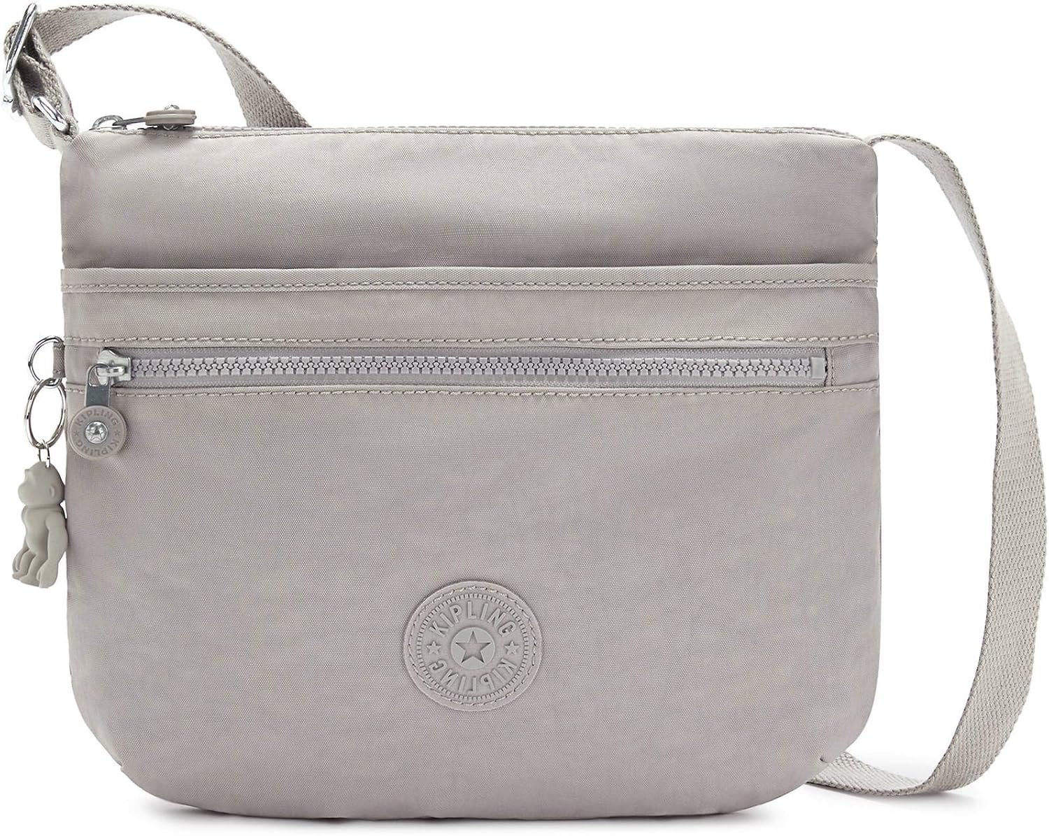 Kipling Womens Arto Crossbody Bag, Black Noir, 11.25 L X 10.25 H X 1.5 D US