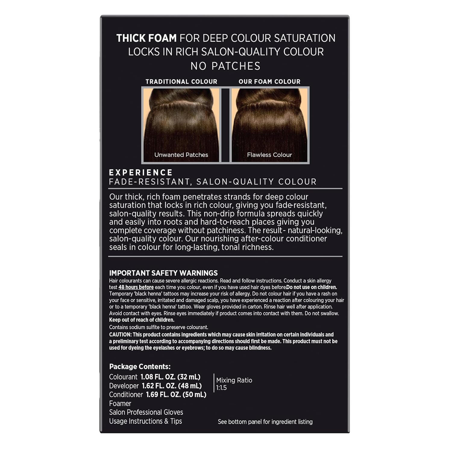 John Frieda Precision Foam Colour Light Natural Blonde 9N, 1 Application | Full Gray Coverage, Anti-Fade Color, Light Blonde Tone, Deep Saturation, Easy Foam Application