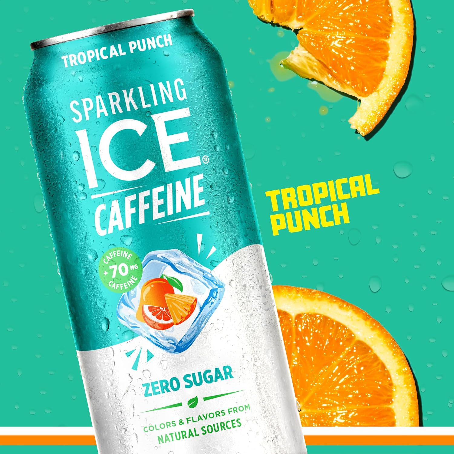 Sparkling Ice Caffeine Black Raspberry Sparkling Water with Caffeine, Zero Sugar, with Antioxidants and Vitamins,16 fl oz Cans (Pack Of 12)