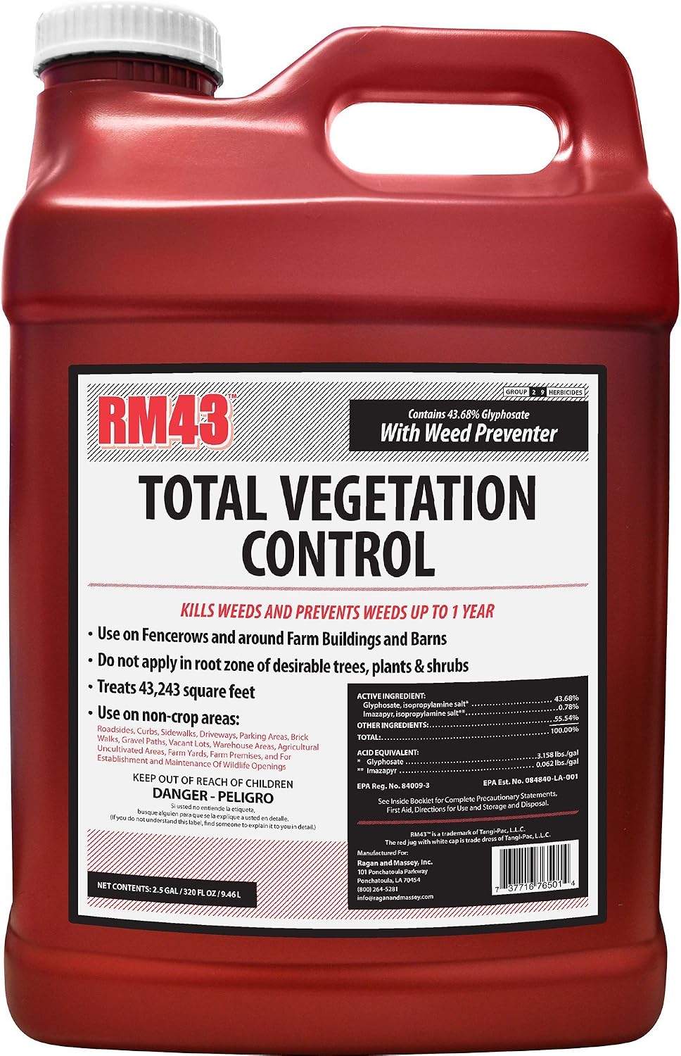 RM43 Concentrated Extended Control Weed Killer