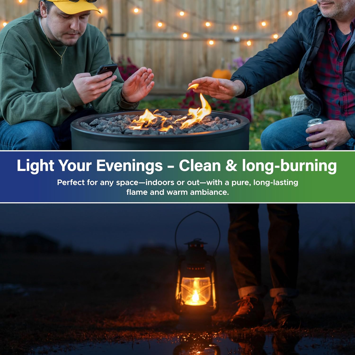 Firefly Fuel - Lamp Oil & Tiki Torch Fuel - Clean Burning, 1 Gallon