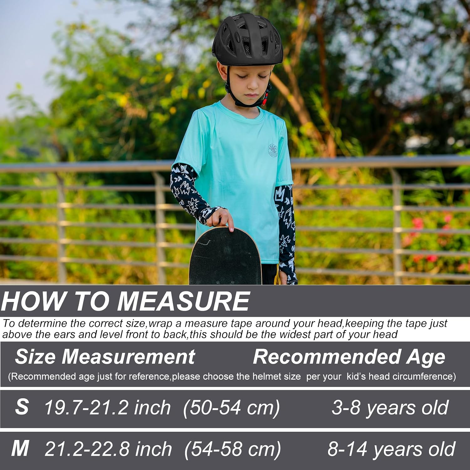 Kids Bike Helmet,2 Sizes for Youth Child Girls & Boys