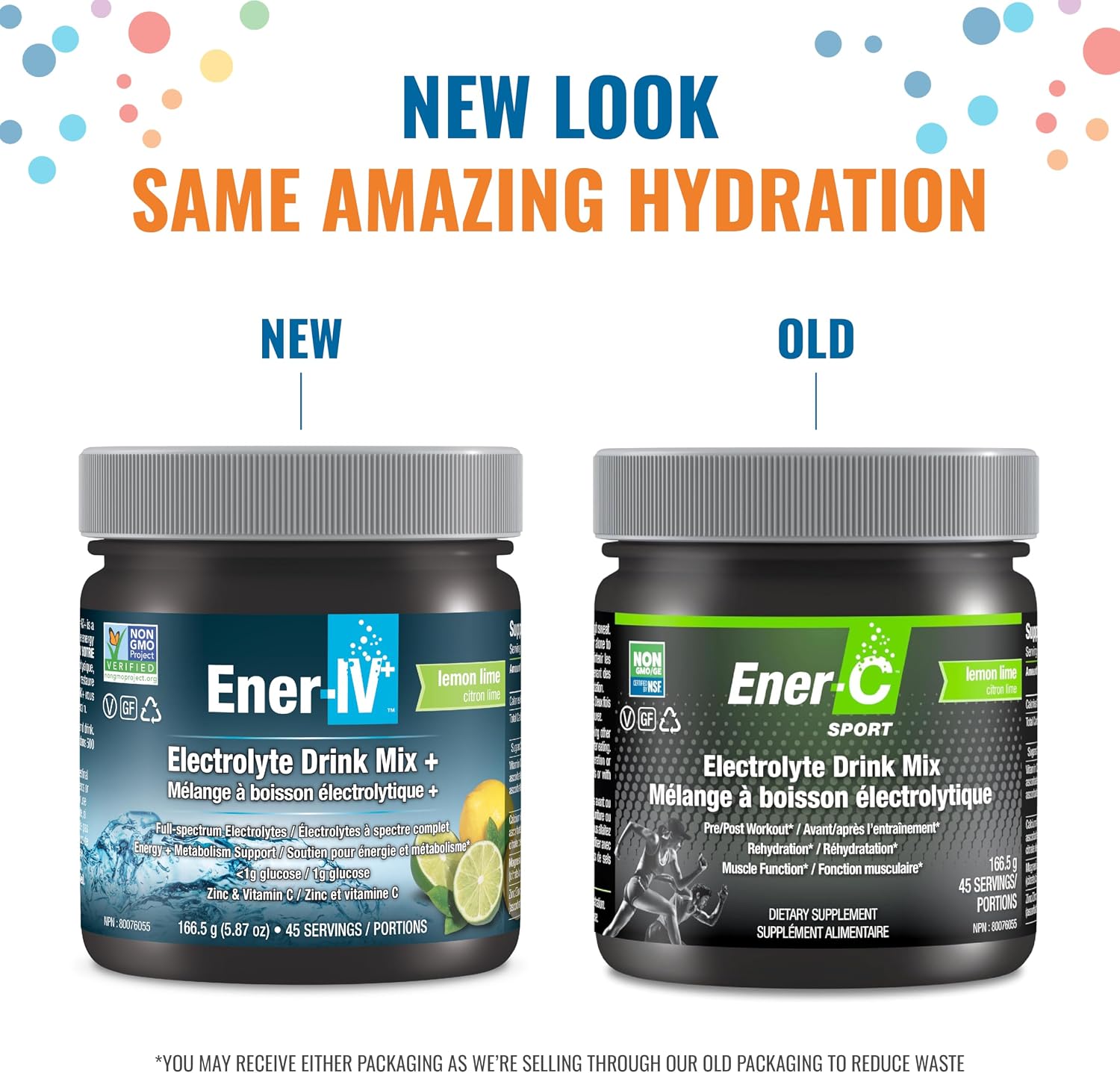 Ener-IV Electrolyte Drink Mix, Natural Flavors - Mixed Berry, 45 Servings