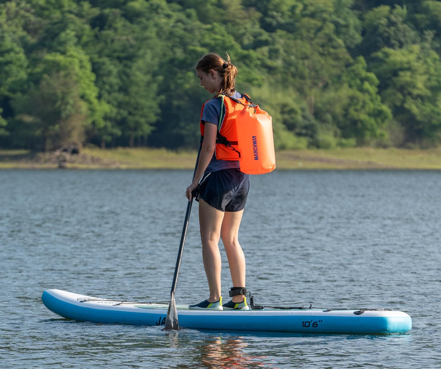 MARCHWAY Floating Waterproof Dry Bag Backpack 5L/10L/20L/30L/40L, Roll Top Sack Keeps Gear Dry for Kayaking, Rafting, Boating, Swimming, Camping, Hiking, Beach, Fishing