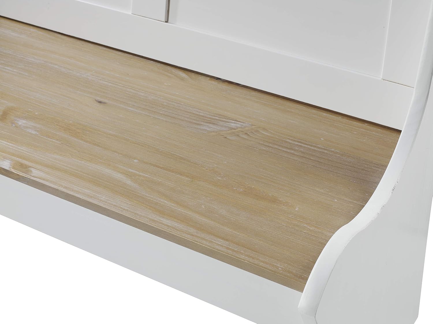 Linon Home Decor Products Sadie Antique White Kitchen Nook