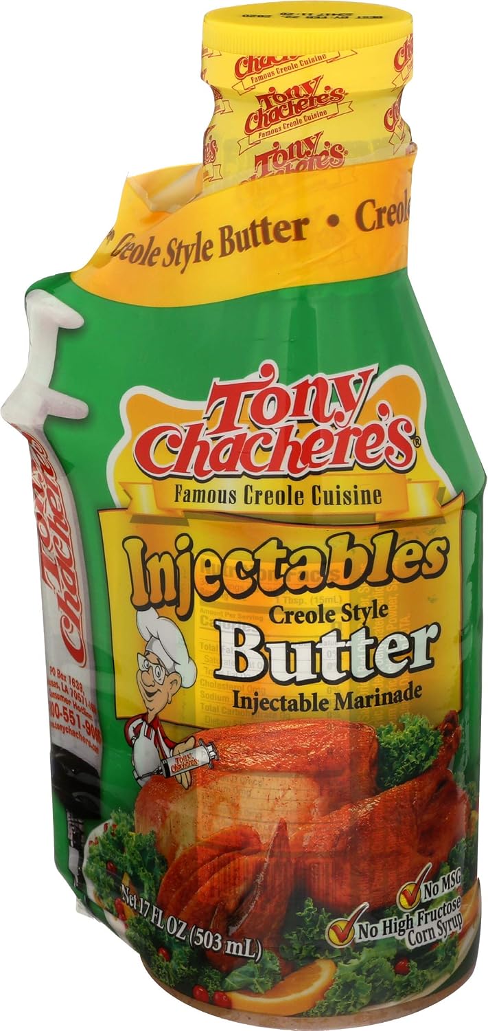 Tony Chachere's Marinade Praline Honey Ham W/ Injector - 17 oz