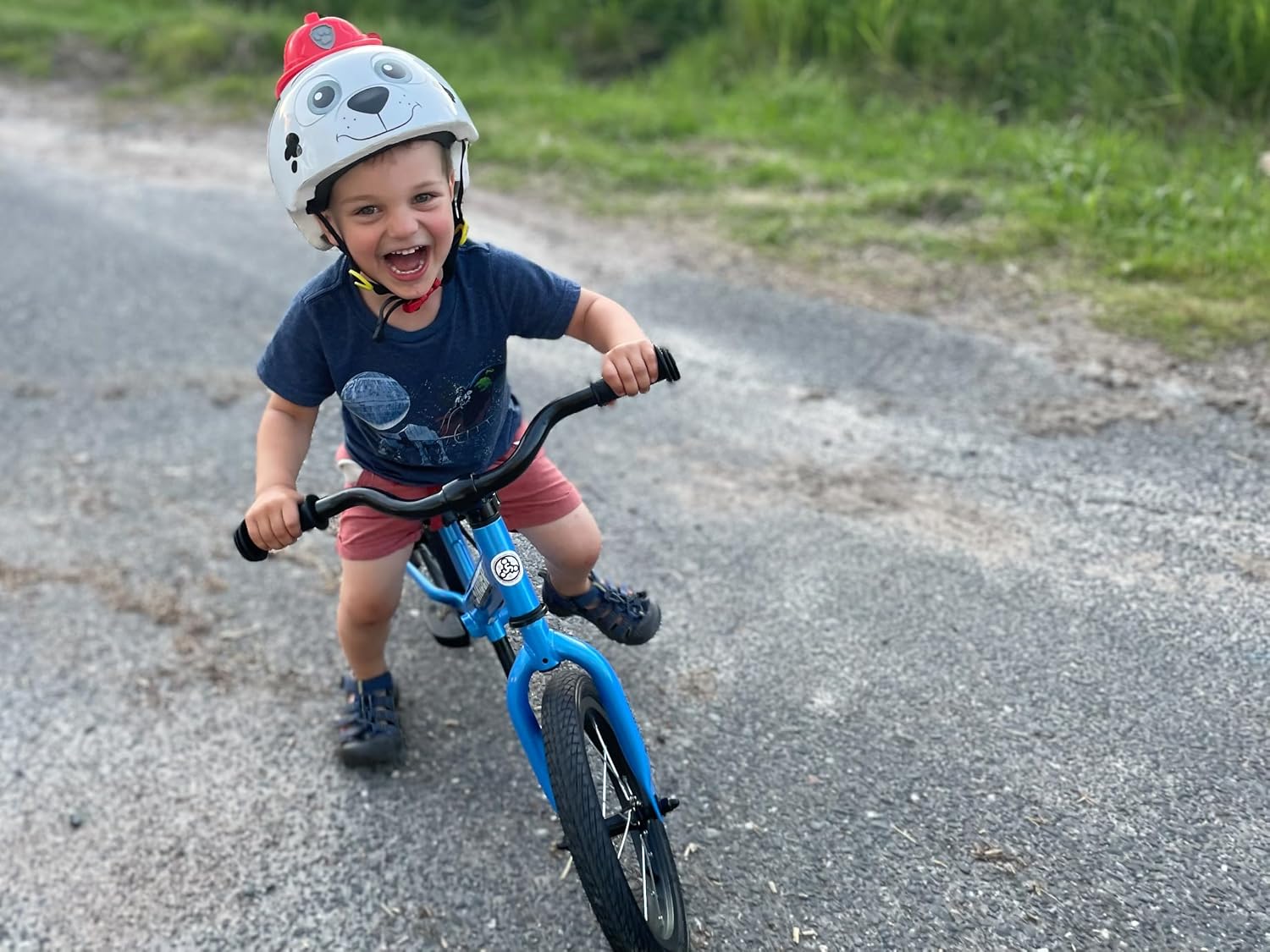 Strider 14x Classic, Awesome Blue - Balance Bike for Kids 3 to 6 Years -Includes Kid Sized Grips, Padded Seat, Performance Footrest, All-Purpose Tires Easy Assembly, Tool-Free Adjustments | No Pedals, Balance Bike with Adjustable Seat and Handlebars, Lig…
