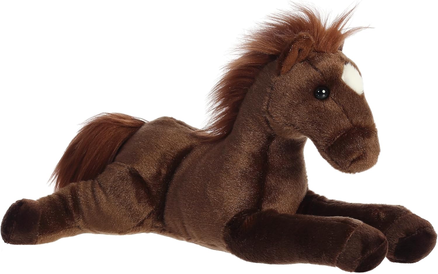 Aurora Flopsie 12" Dolly Adorable Stuffed Animal | Lifelike animal details in a relaxed resting pose