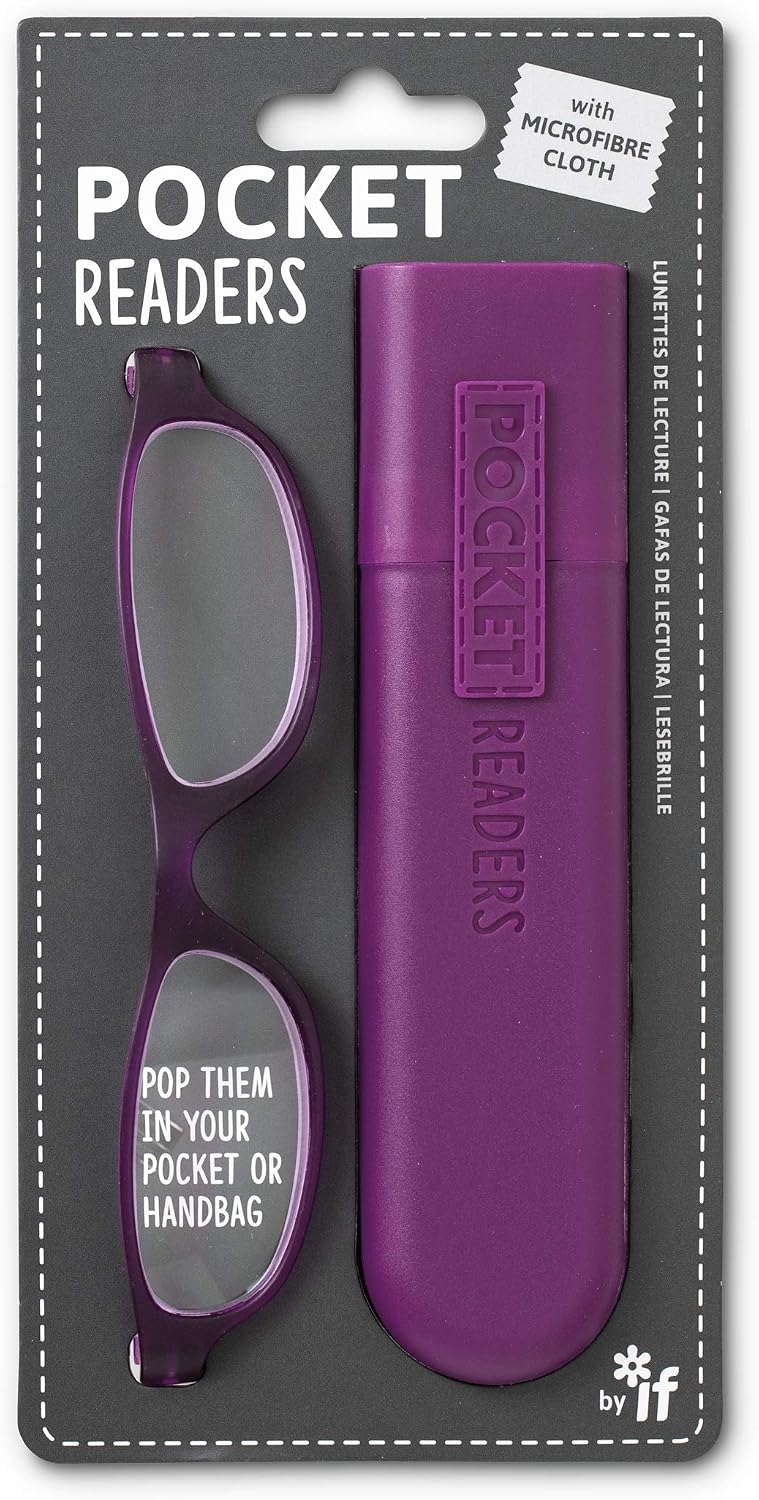 IF Pocket Readers - Reading Glasses in a Slim Pocket Sized case
