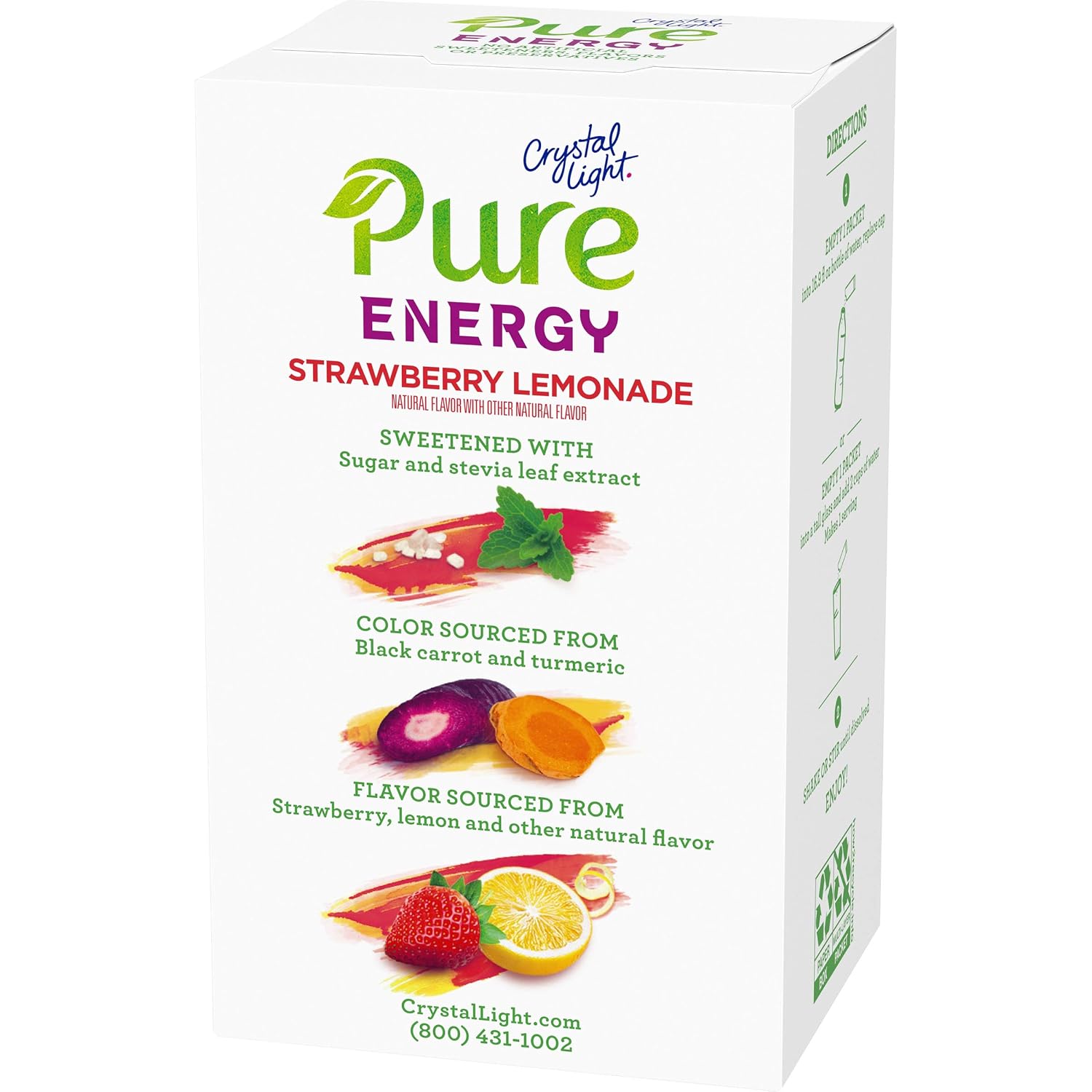 Crystal Light Powdered Drink Mix, 120 On-the-Go Pkts, Wild Strawberry