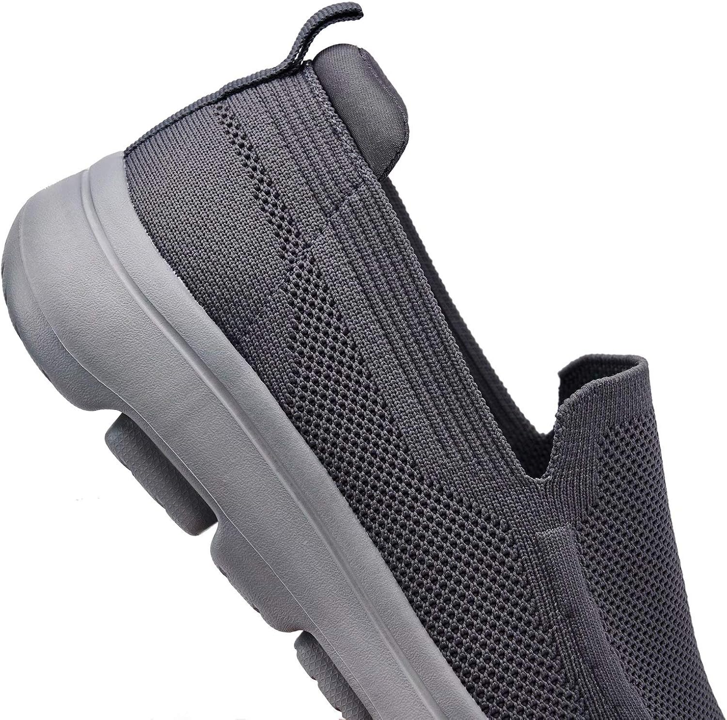 konhill Mens Slip On Shoes Lightweight Walking Shoes Anti Slip