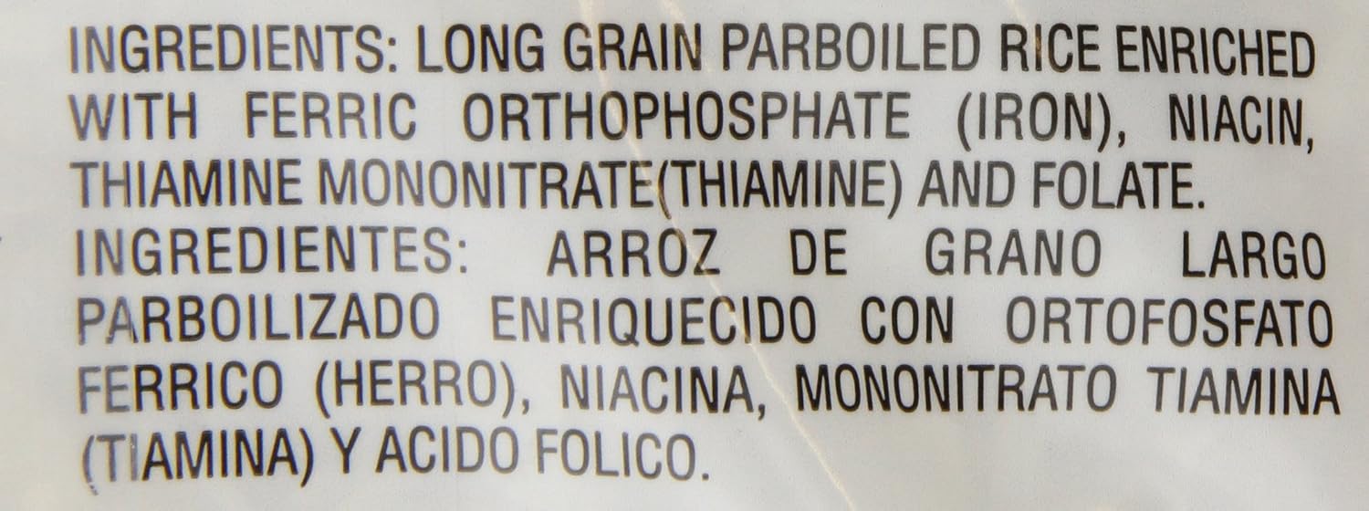 Zatarain's Enriched Parboiled Long Grain Rice, 10 lb