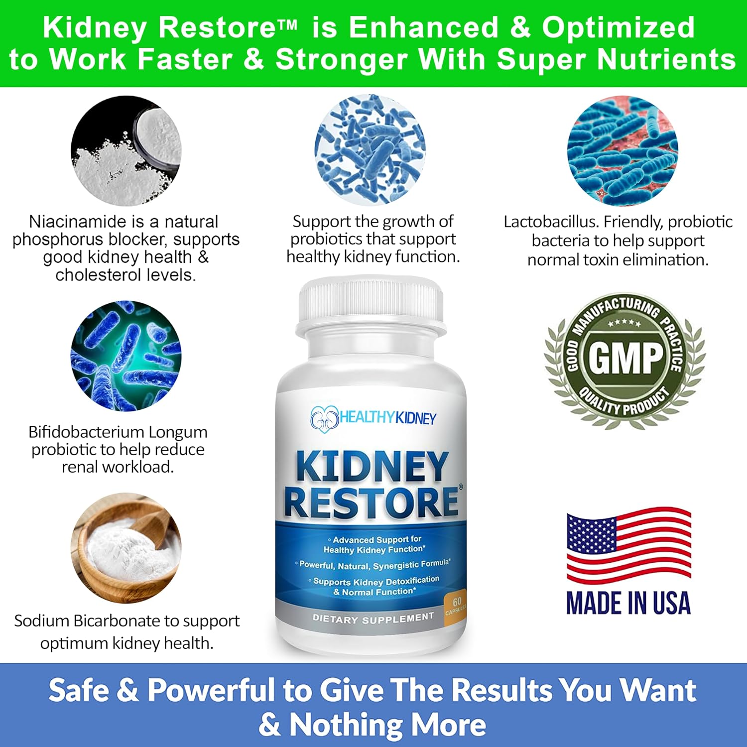 3 Pack Natural Kidney Cleanse to Support Kidney Function and Detox, Advanced Formula Can Help Boost Kidney Health, Daily Health Supplement Pills