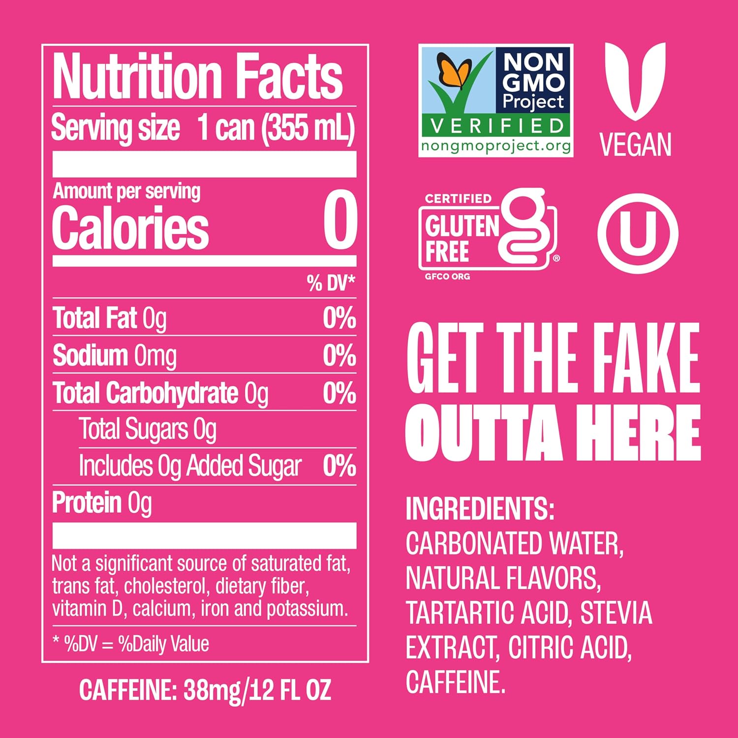 Zevia Zero Calorie Soda, Orange, 12 Ounce Cans (Pack of 6)
