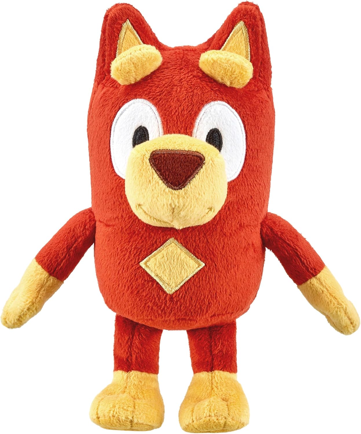 Bingo & Bluey Plush Toys 2-Pack, Soft Deluxe Fabric, Embroidered