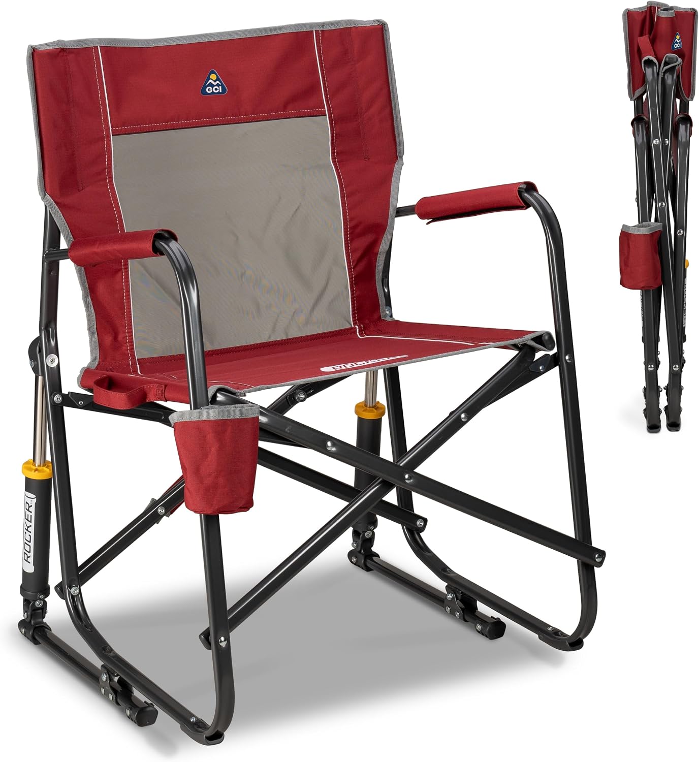 GCI Outdoor Freestyle Rocker Camping Chair - Cinnamon