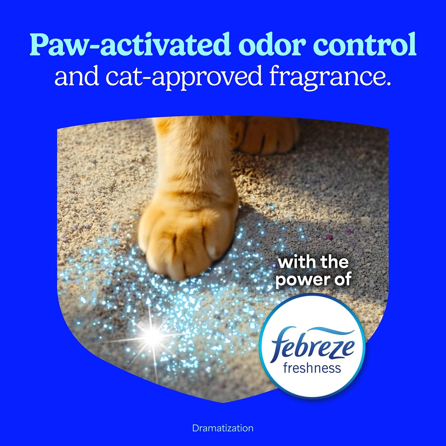 Fresh Step Advanced Clean Paws Multi Cat Clumping Cat Litter, 18.5 lb, 2 Pk