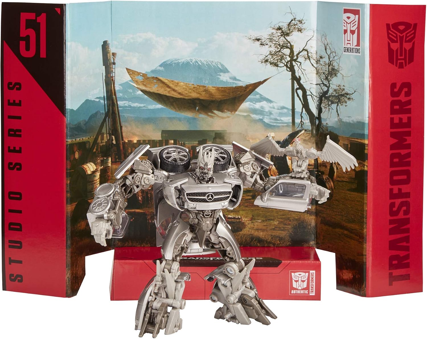Transformers Toys Studio Series 51 Deluxe Class Dark of The Moon Movie Soundwave Action Figure - Kids Ages 8 & Up, 4.5"