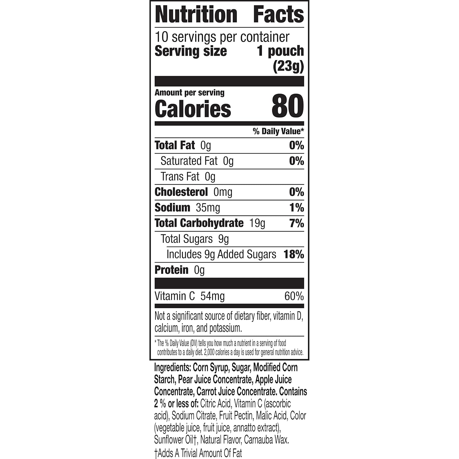 Mott's Fruit Flavored Snacks, Assorted Fruit, Pouches, 0.8 oz, 22 ct (Pack of 6)