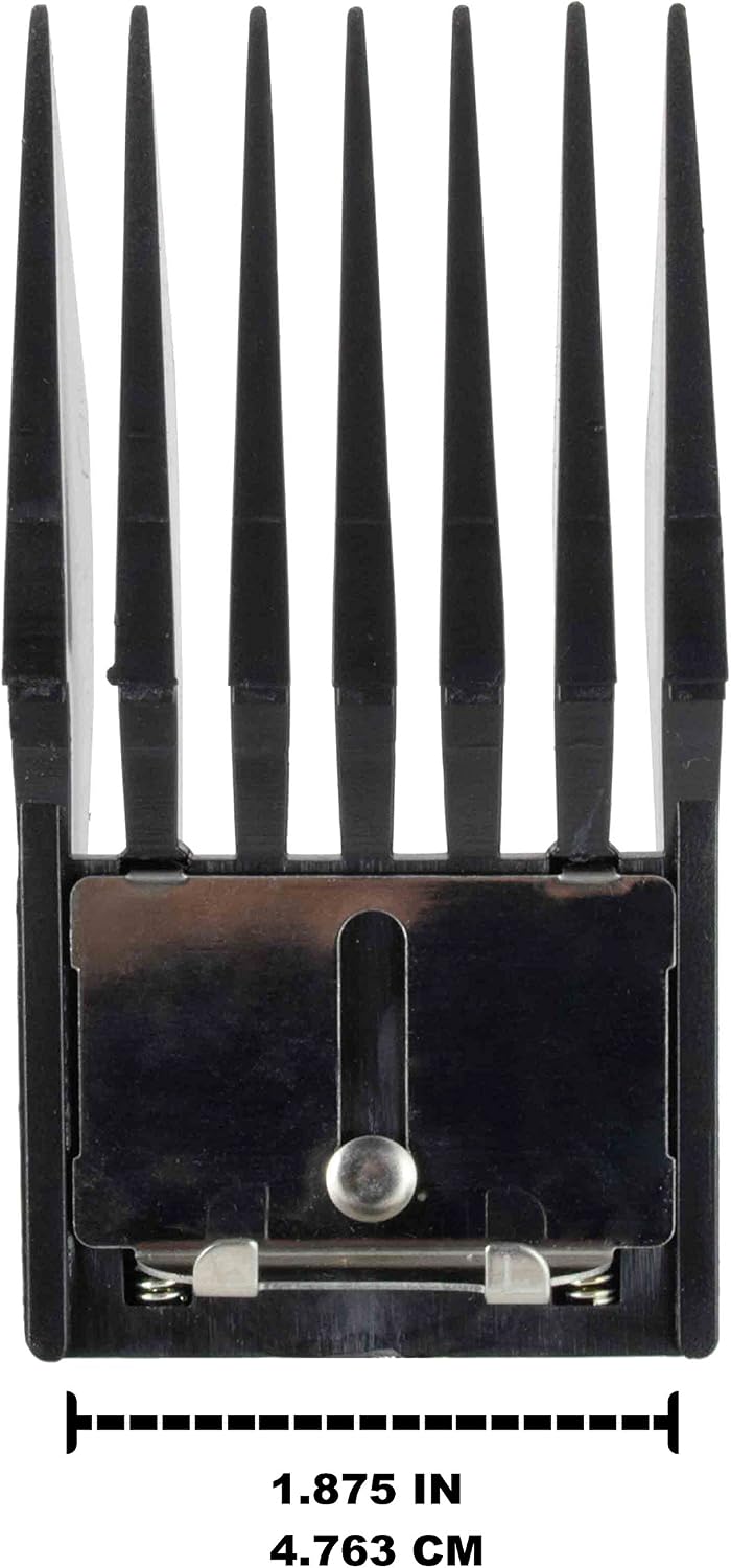 Miaco 1/4" #2 Universal Clipper Guide Comb fits Oster Classic 76, A5, Andis AG, BG, Wahl, etc.