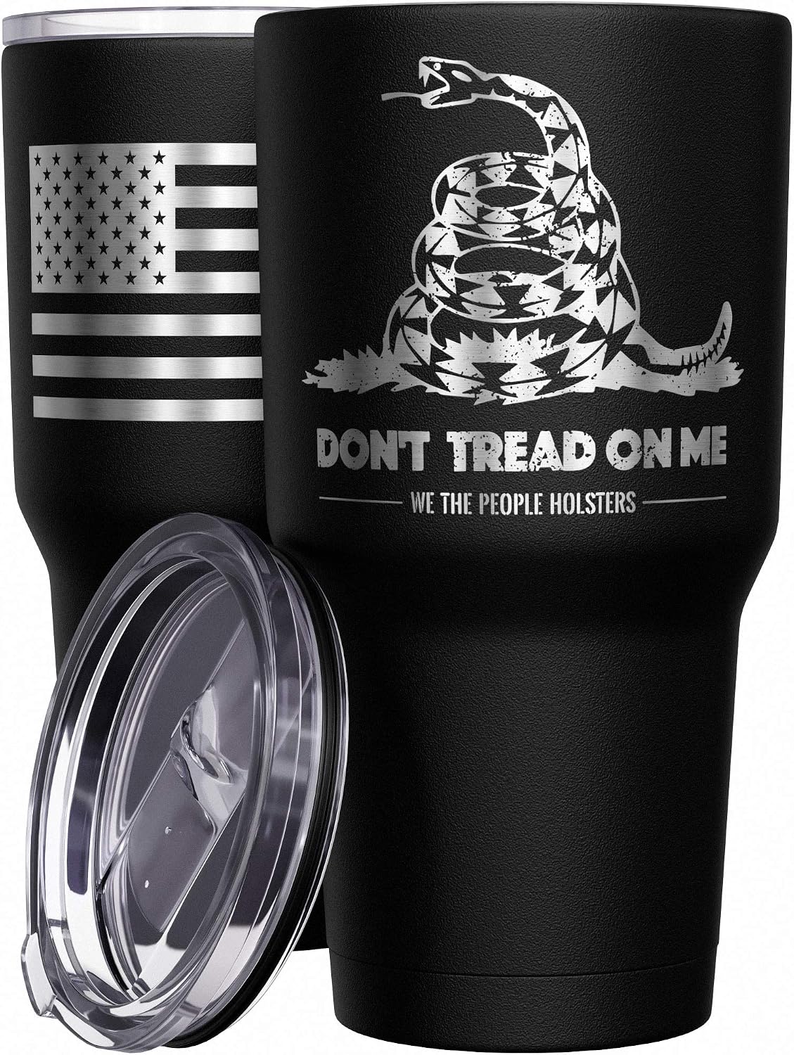 We The People Holsters - 1776 Betsy Ross Flag - Betsy Ross Mug - American Flag Coffee Travel Mug - American Flag Tumbler - Double Insulated Tumbler - 30 oz