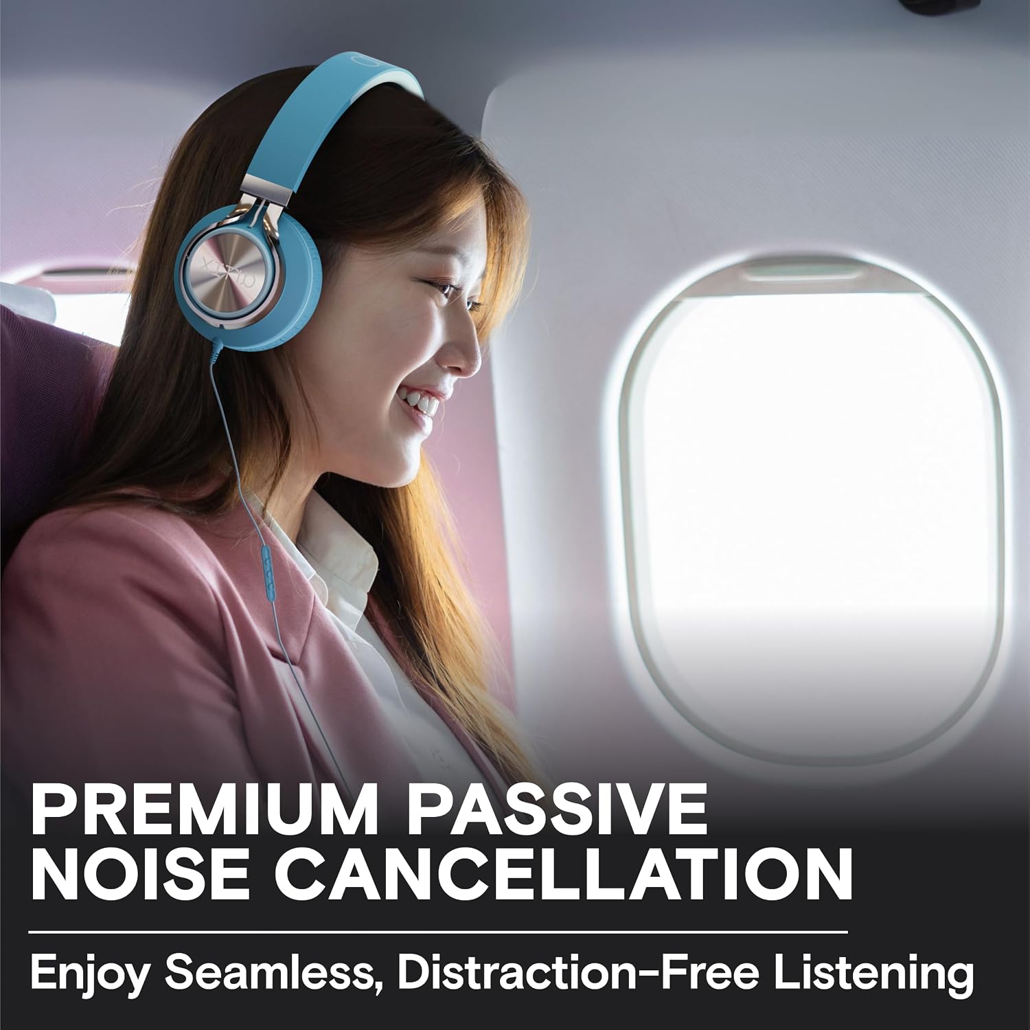 ARTIX Wired Headphones for Classroom & School with Microphone & Volume Control - Adults, Teens & Kids Headphones with Cord