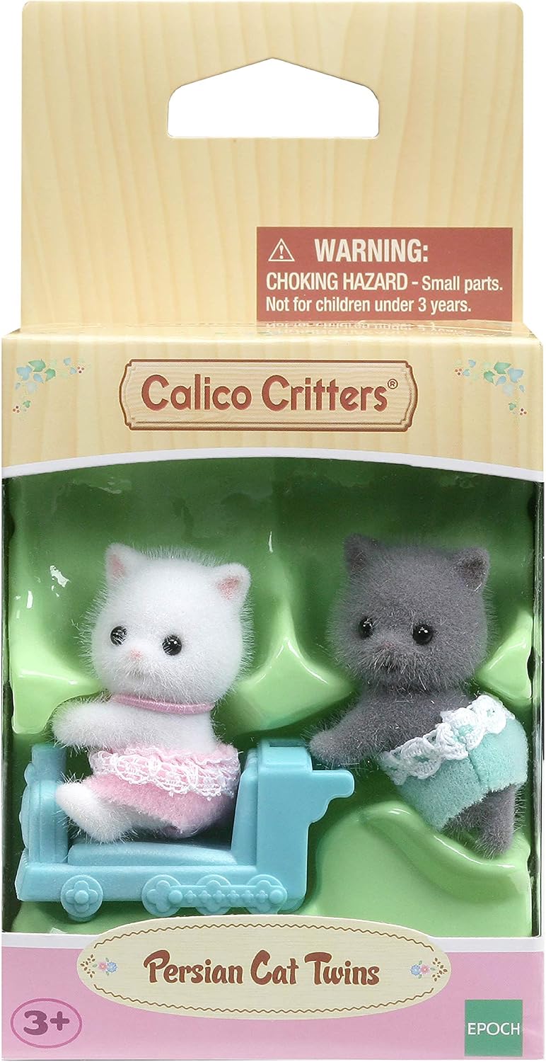 Calico Critters Hopscotch Rabbit Twins - Adorable Bunnies for Endless Imaginative Play. Bring Home the Double the Fun with These Charming Twins!