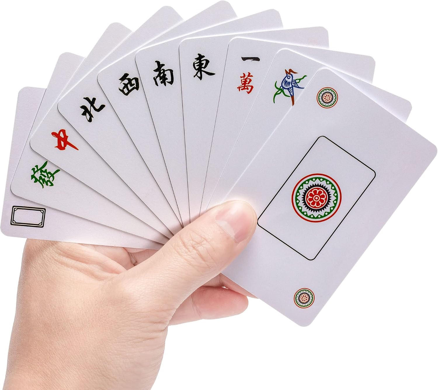 Yellow Mountain Imports Chinese Traditional Mahjong Playing Cards - 144 Card Set