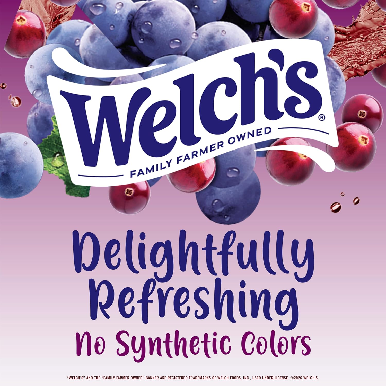 Singles To Go! Welch's Water Drink Mix, Grape, 72 Packets