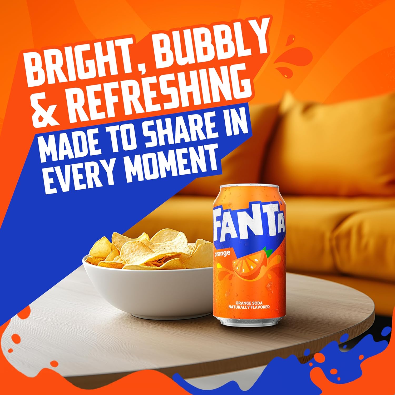 Fanta Orange, 12 fl oz, 12 Pack