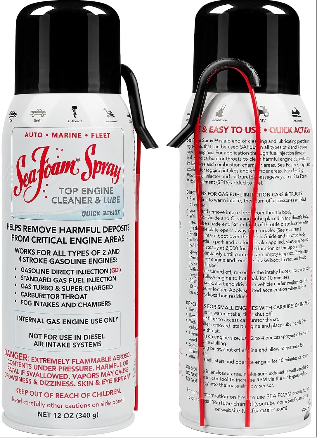 SEA FOAM SPRAY CLNR 12OZ