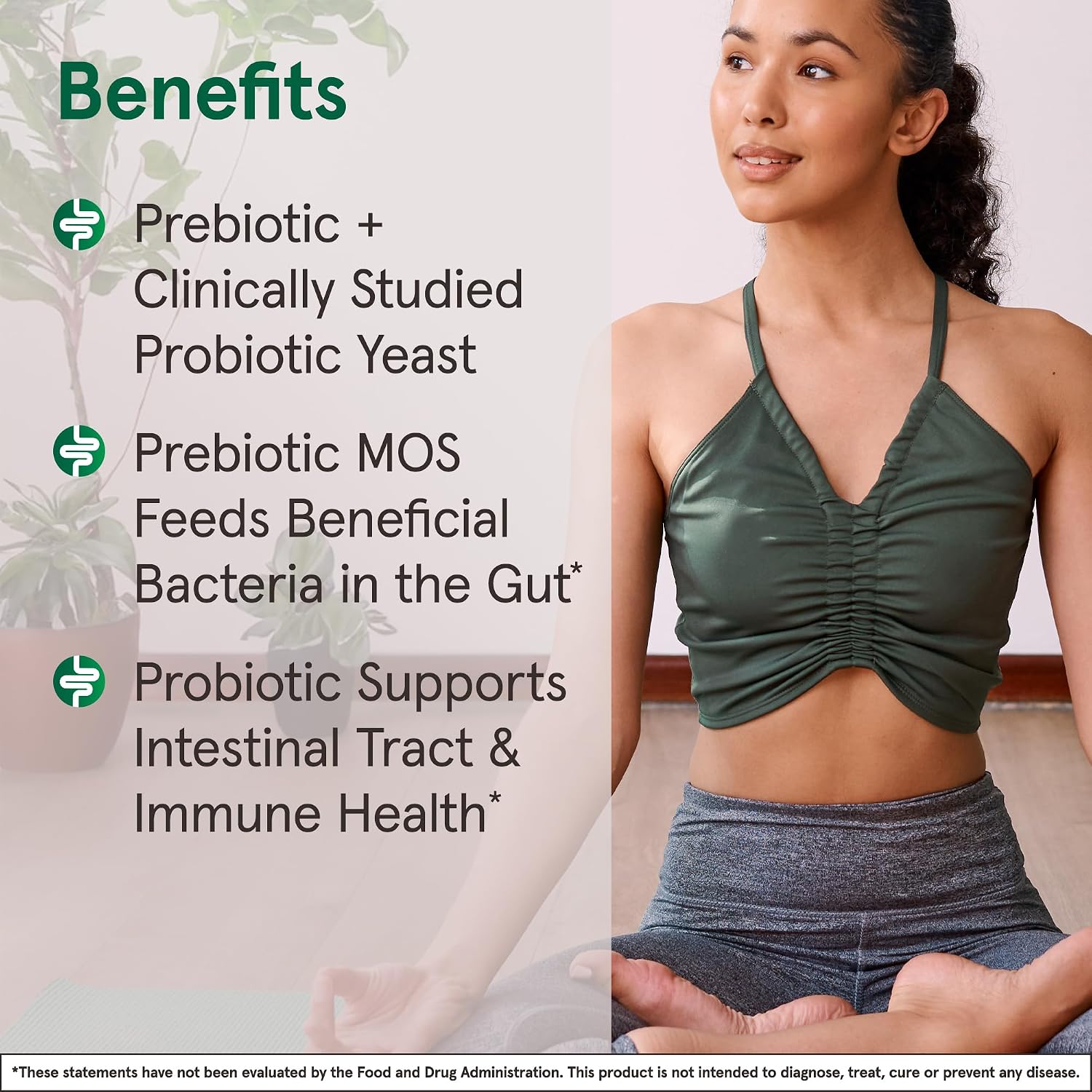 Jarrow Formulas Saccharomyces Boulardii + MOS Probiotics for Digestive Health and Intestinal Tract Support - 5 Billion CFU Per Serving - 90 Delayed Release Caps - Probiotic + Prebiotic - 90 Servings | Intestinal Tract Support, 5 Billion CFU Per Serving,…