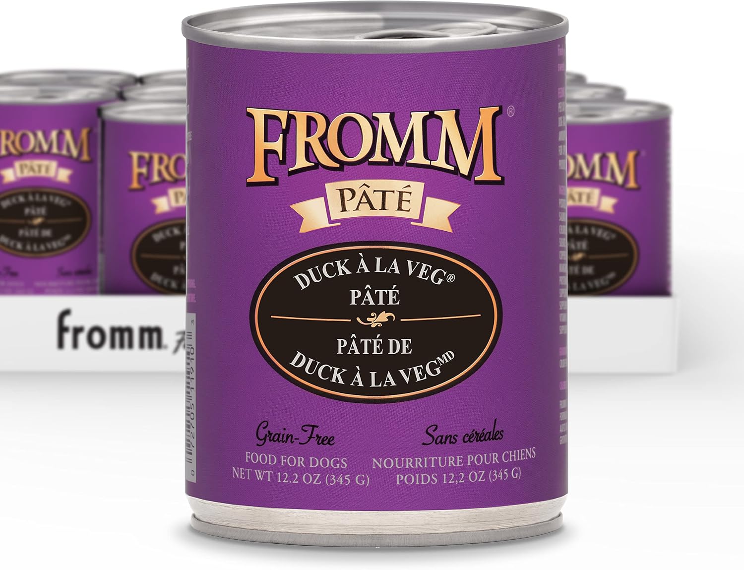 Fromm Venison & Lentil Pate Dog Food - Premium Wet Dog Food - Venison Recipe - Case of 12 Cans