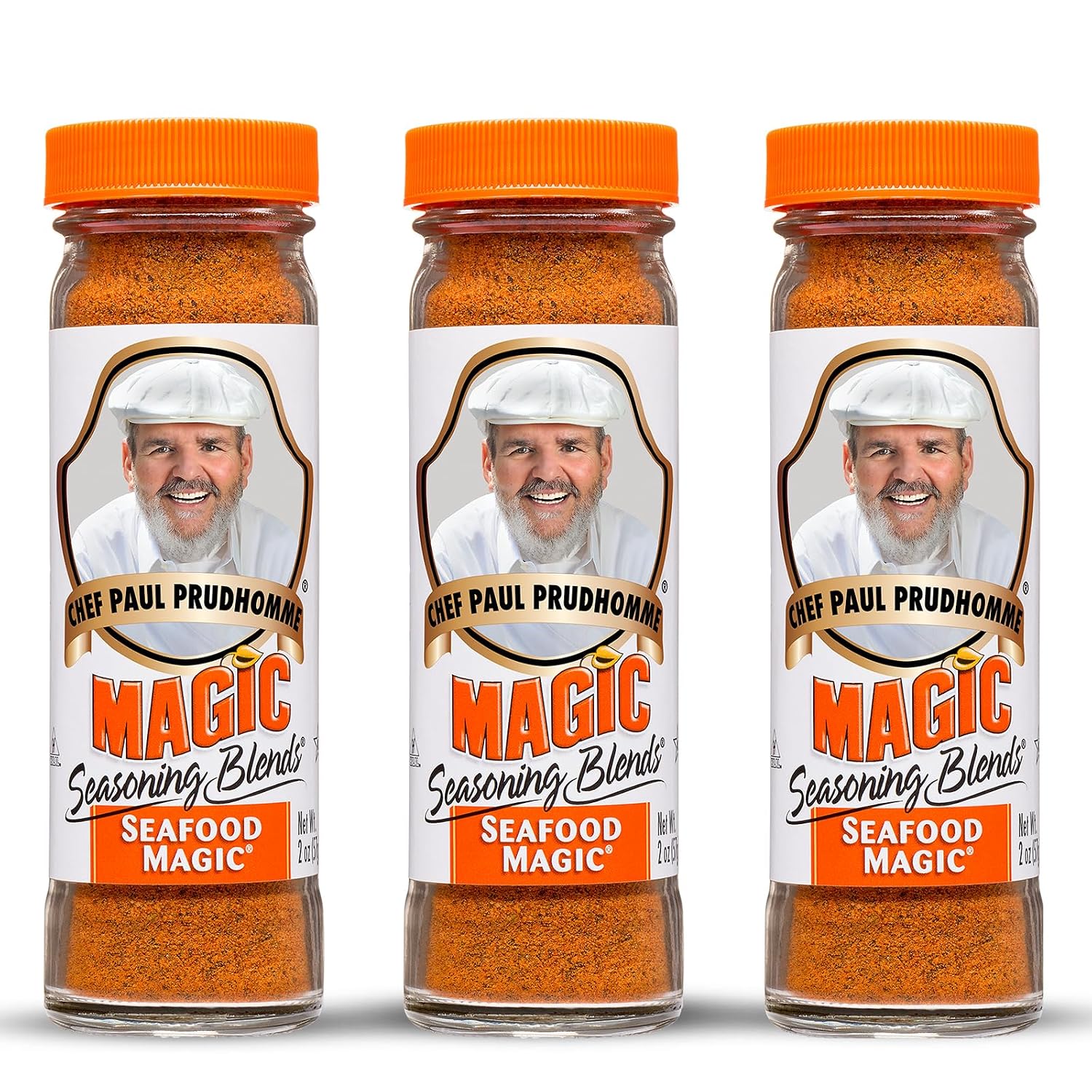 Chef Paul Seafood Magic Seasoning Blends | After-Boil Seafood & Fish Fry Seasoning Mix | Perfect for Crab