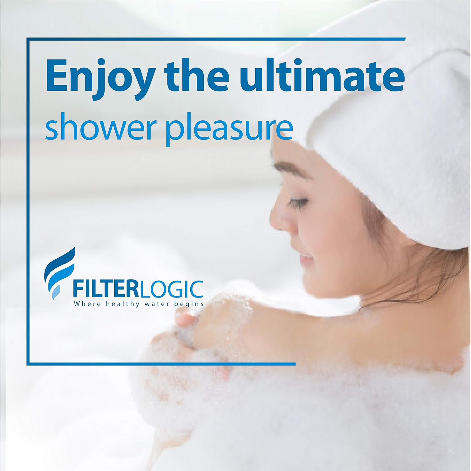 Filterlogic WHR-140 Shower Filter, Replacement for Culligan® WHR-140