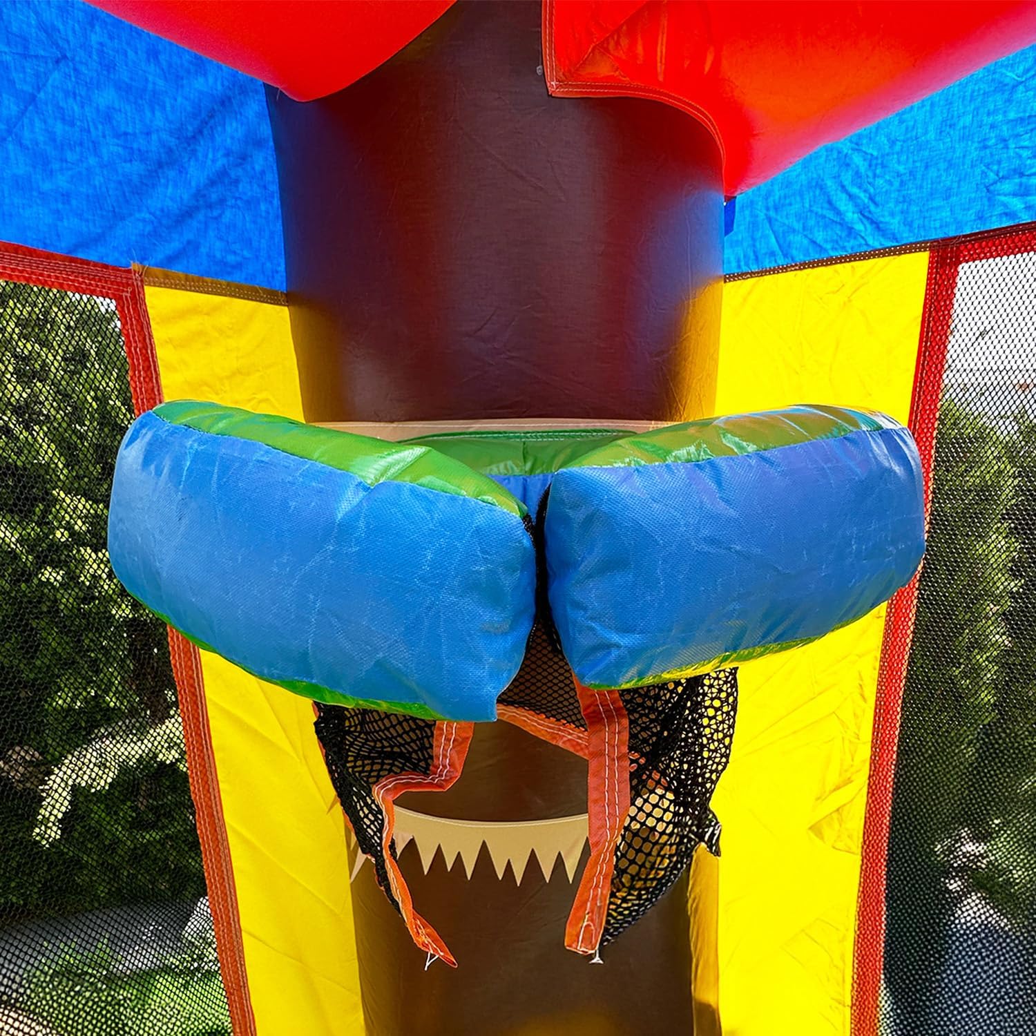 JumpOrange 14x14ft Safari Commercial Grade 15oz PVC Bounce House