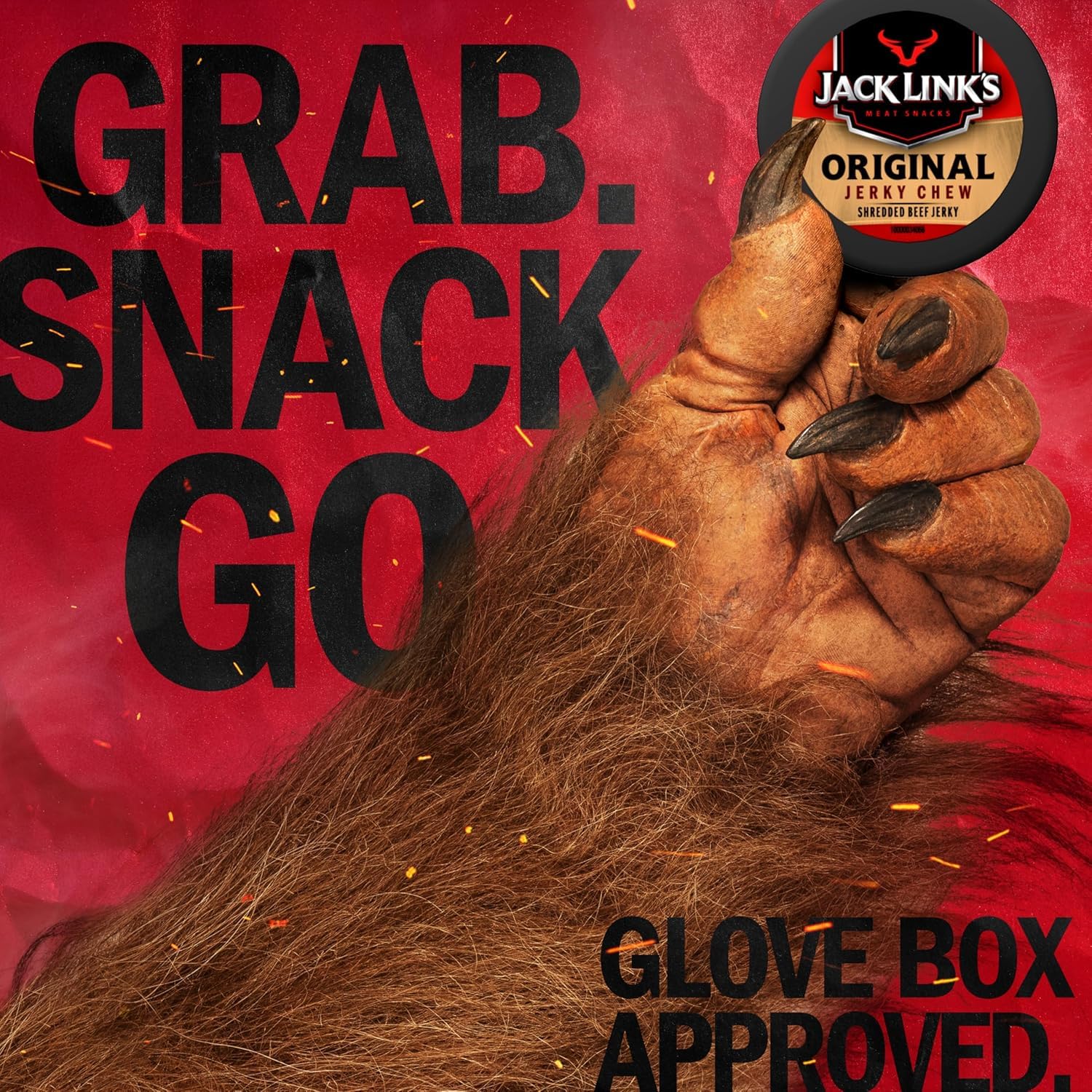 Jack Link's Teriyaki Beef Jerky Chew - (36 Pack) 0.32 oz Tins - Ready to Eat Protein Snacks - 4g Protein per Serving - Made with 100% Real Beef