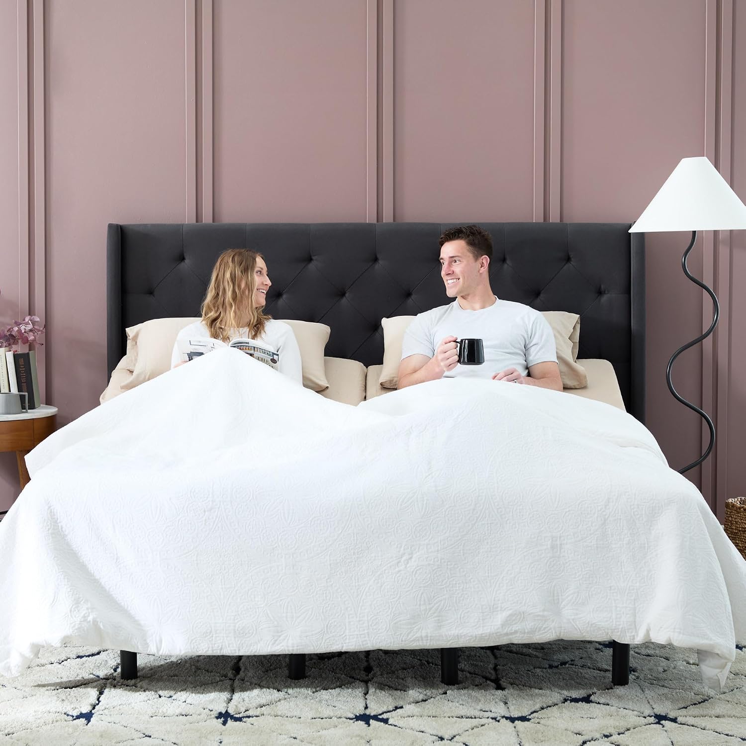 Lucid® L300 Adjustable Bed Frame – USB – Memory Position – Remote, Twin XL