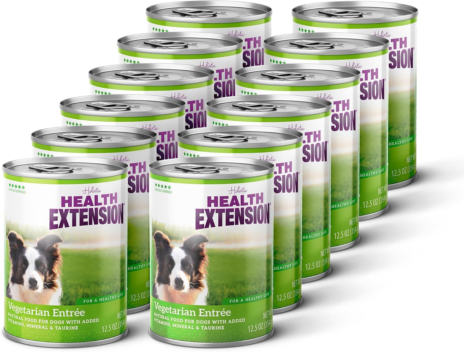 Health Extension Lamb Entrée Wet Dog Food, 12.5 oz – Protein-Rich Recipe, Hydration Support, Ideal for Sensitive Stomachs (Case of 12 Cans)