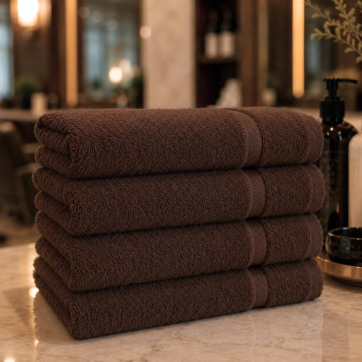 Utopia Towels Salon Towels, Pack of 24, 16x27 in, 100% Cotton, White | Highly Absorbent Lightweight Cotton Salon Towels for Hand, Gym & Beauty Care - Soft, Ideal for Spa & Home Hair Care