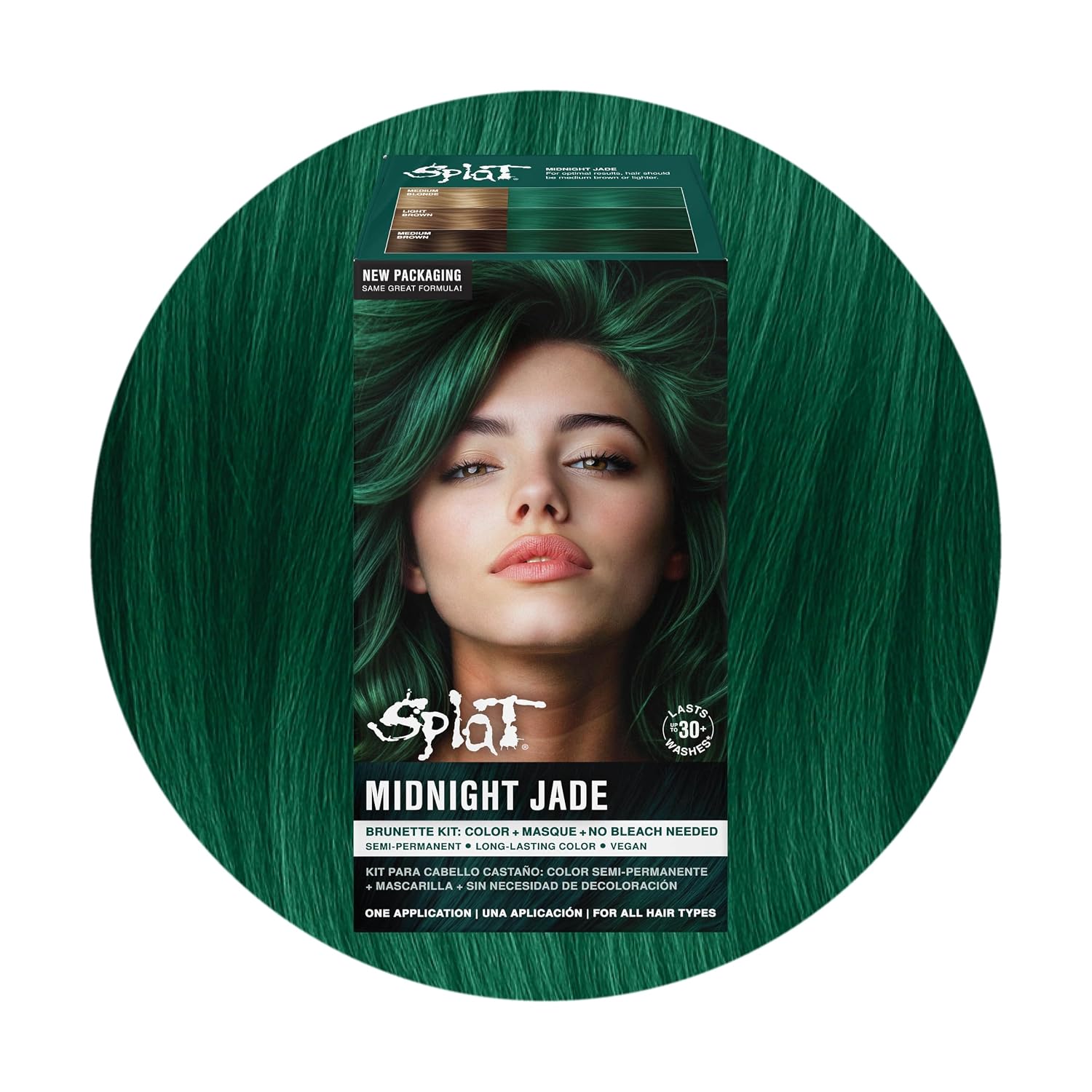 Splat Midnight Magenta Semi Permanent Hair Dye Kit, 1 Application