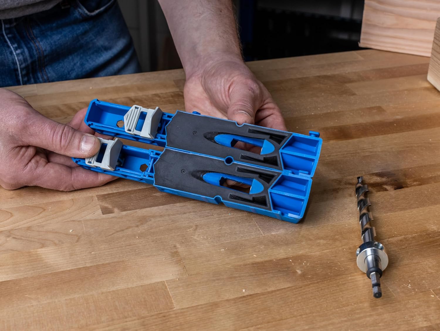 Kreg KPHJ920 Pocket-Hole Jig XL - Drill Pocket-Hole Jig - For 2x4 or 4x4 Boards - Use with Kreg XL Pocket-Hole Screws - Sturdy Pocket-Hole Joinery Jig