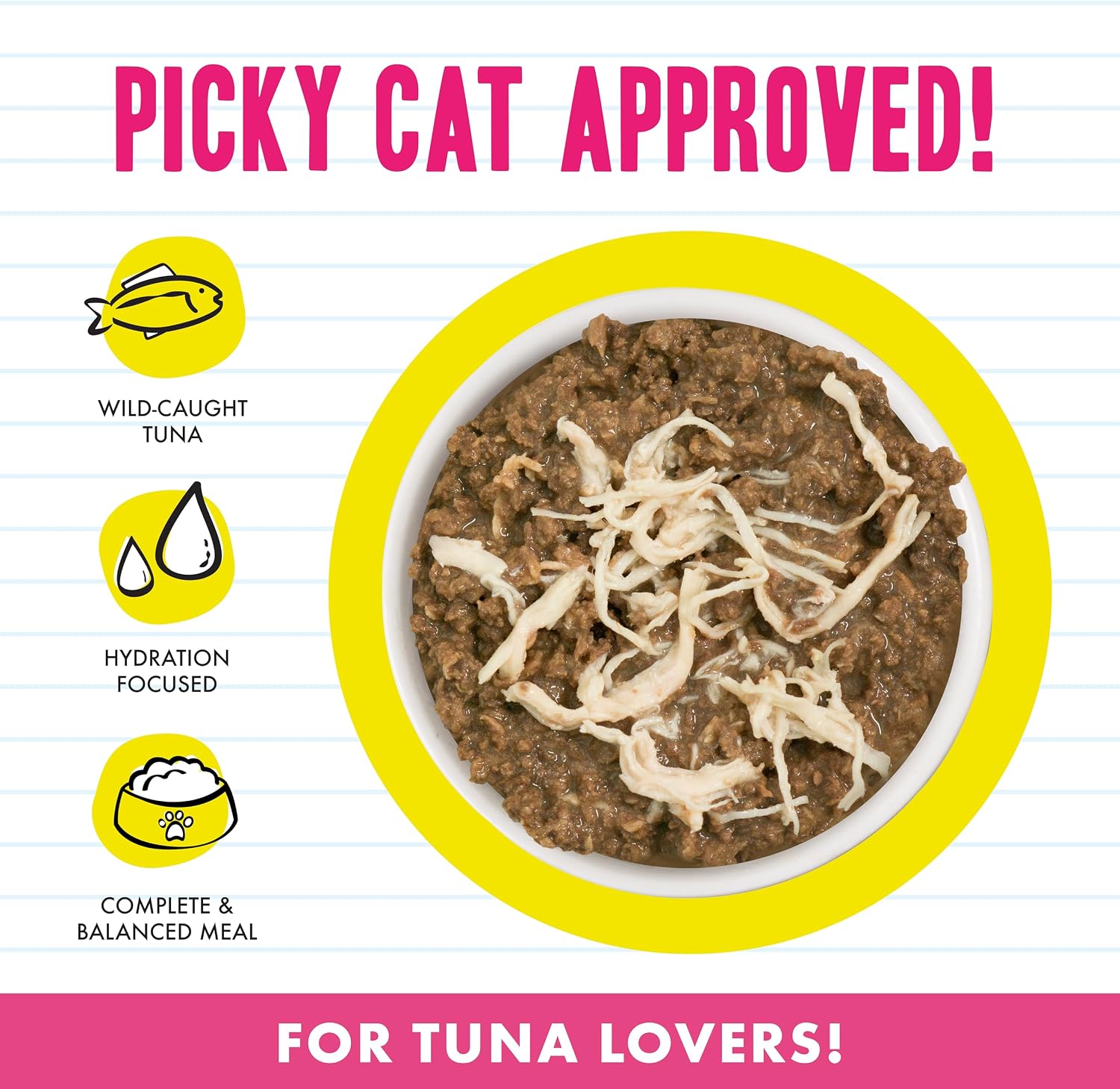 Weruva BFF Minced Natural Wet Cat Food, Batch O Besties Variety Pack, 5.5oz Can, Pack of 8