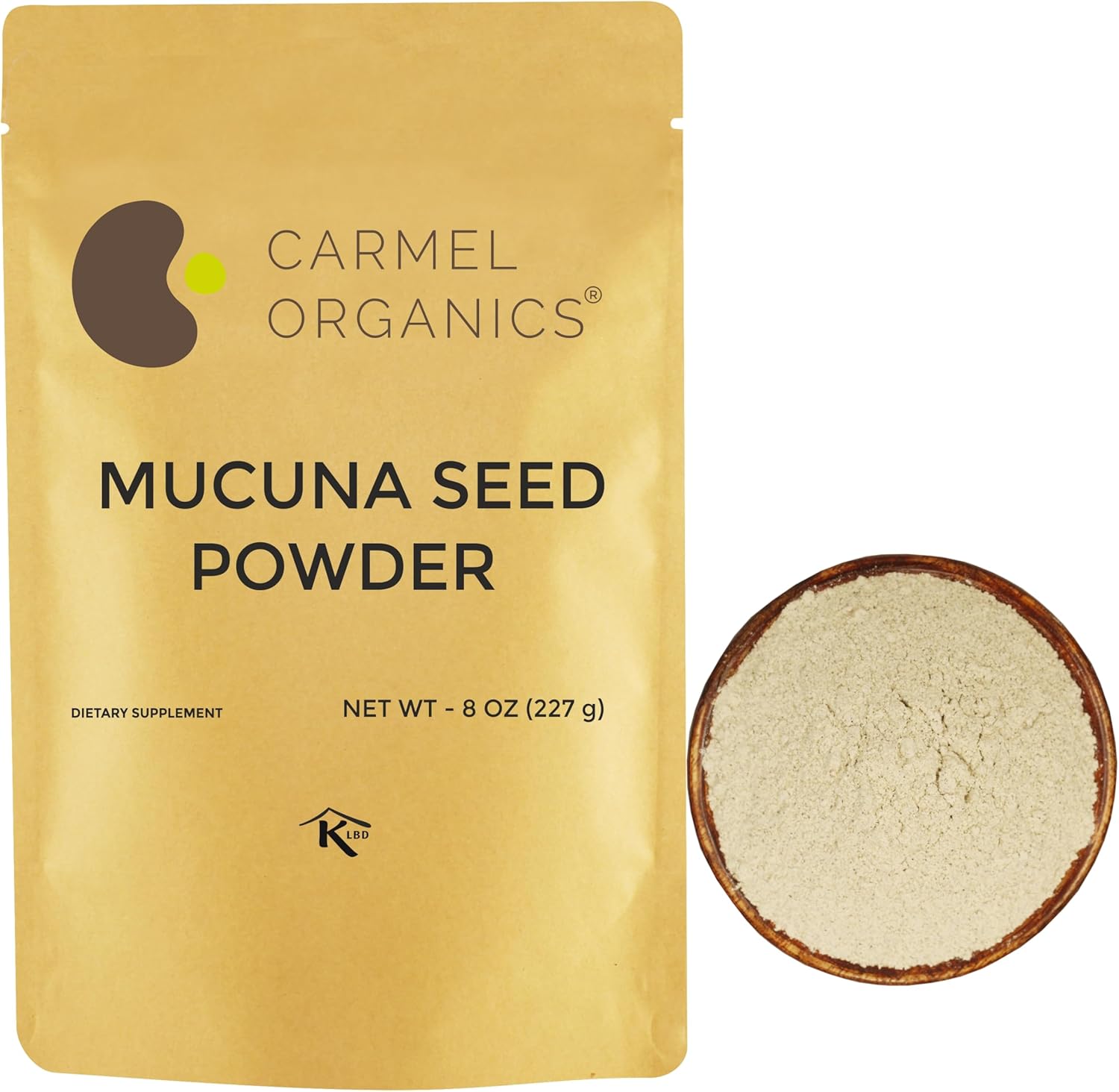 CARMEL ORGANICS Organic Ashwagandha Root Powder 8 Ounce