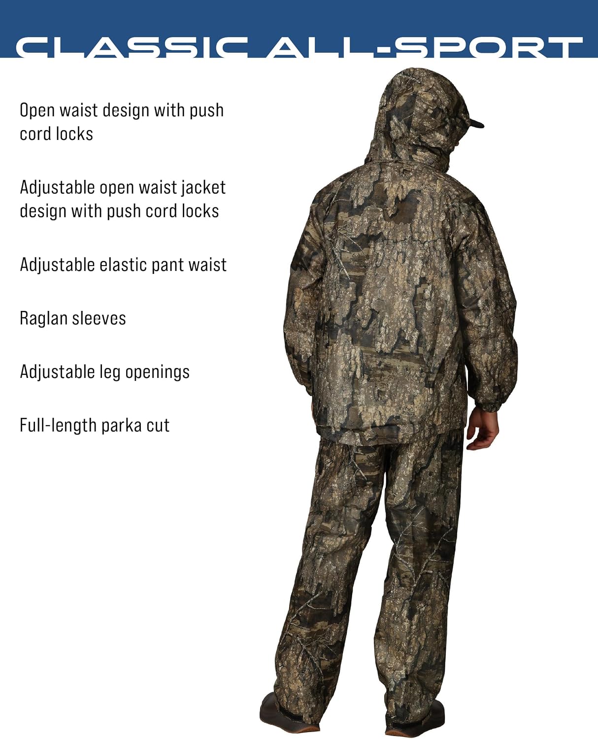 FROGG TOGGS Men's Classic All-Sport 3-Layer Waterproof Breathable Rain Suit
